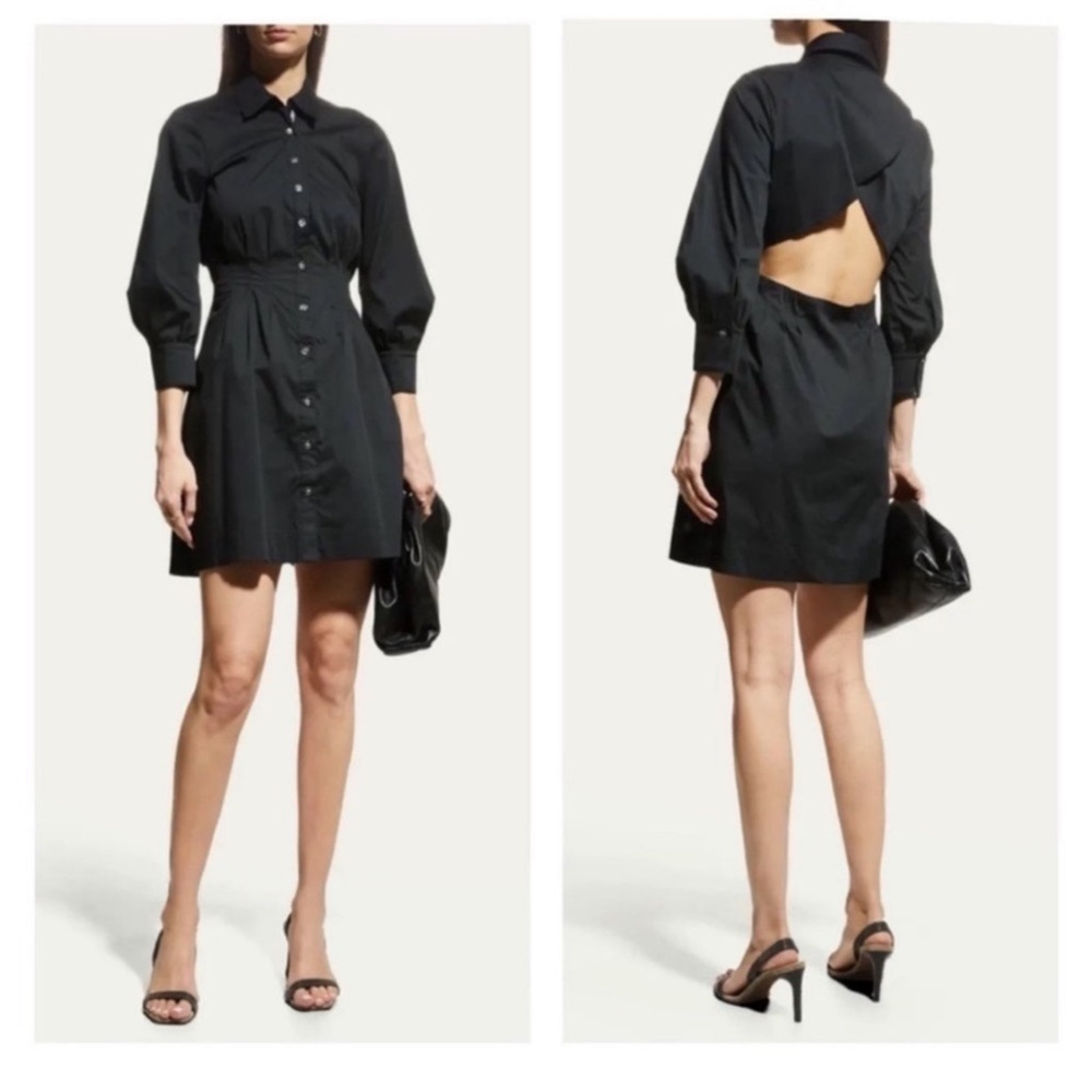 VERONICA BEARD Polina Black Mini dress Sz 16